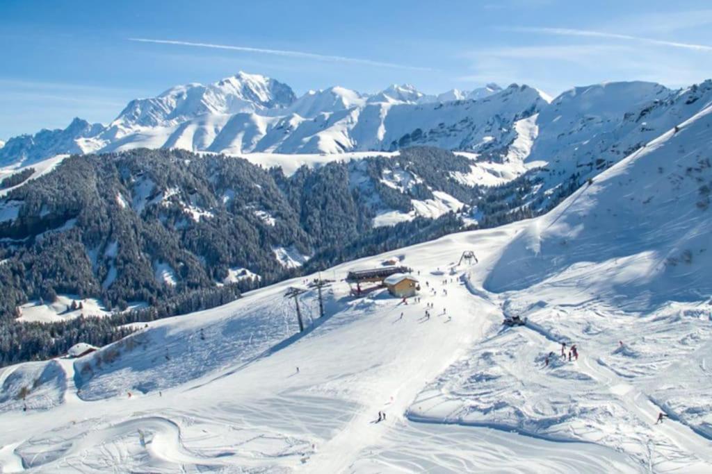 Superbe Studio, Praz-Sur-Arly Extérieur photo